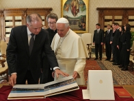 Unique photo book for Pope Francis