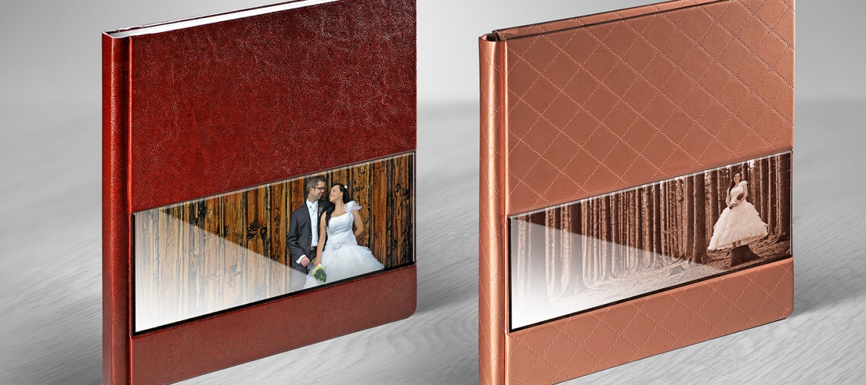 Photo books with an acrylic photo! 