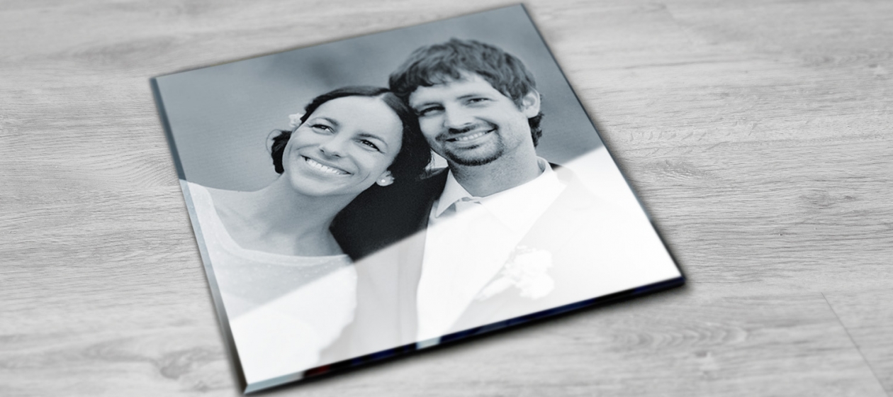 Photo books with an acrylic photo! 