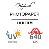 Paper type • 640 DPI • UV protection
